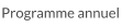 Programme annuel